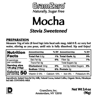 Skinny CAFFE MOCHA Mix ☕ Instant Mocha Drink Hot or Iced