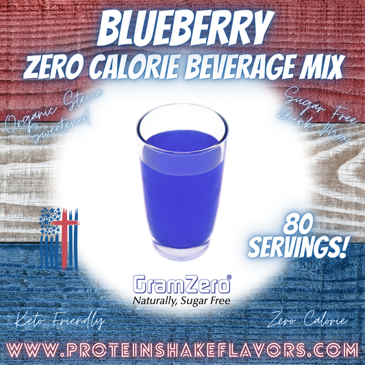 Sugar Free Drink Mix: BLUEBERRY 💙 Zero Calorie Beverage