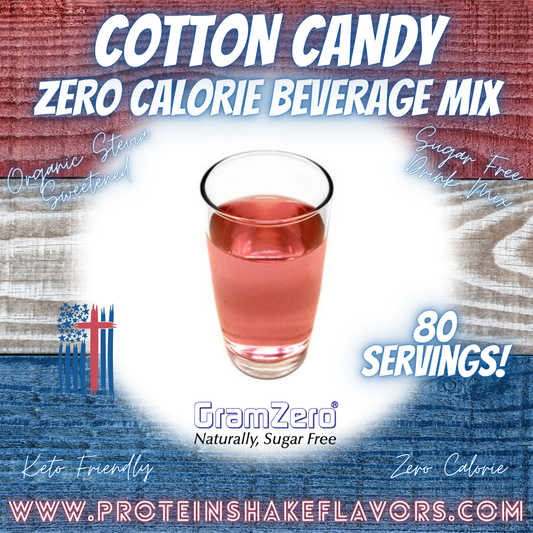 Sugar Free Drink Mix: COTTON CANDY 🍭 Zero Calorie Beverage