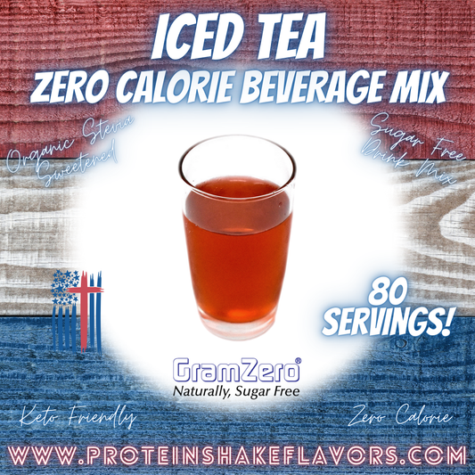 Sugar Free Drink Mix: ICED TEA 🫖 Zero Calorie Beverage