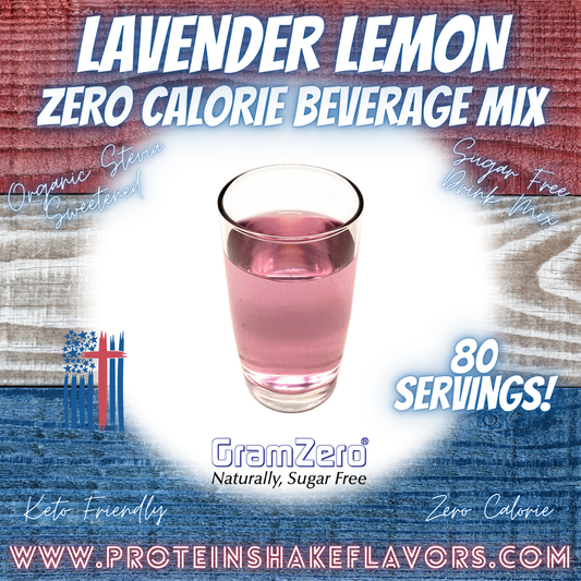 Sugar Free Drink Mix: LAVENDER LEMON 💜🍋 Zero Calorie Beverage
