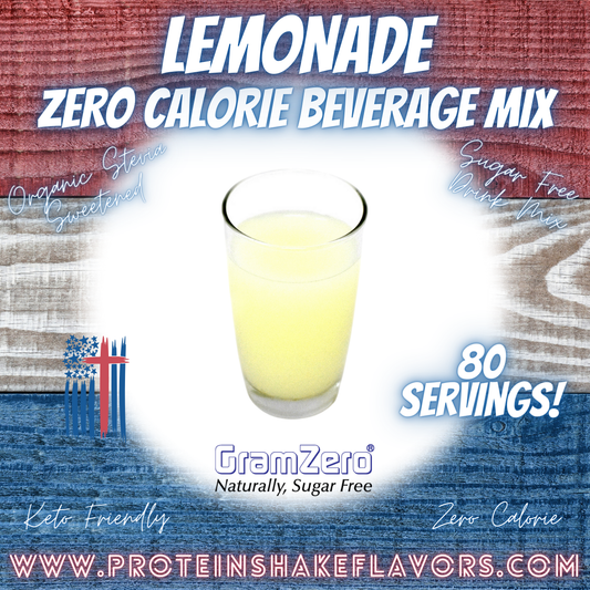 Sugar Free Drink Mix: LEMONADE 🍋 Zero Calorie Beverage