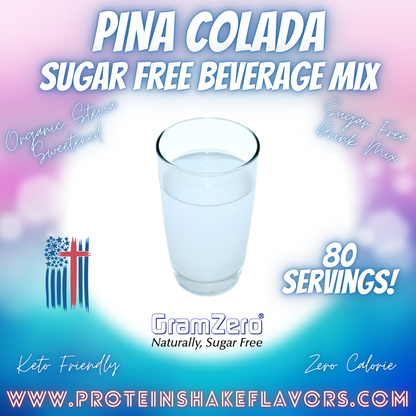 Sugar Free Drink Mix: PINA COLADA 🌴 Zero Calorie Beverage