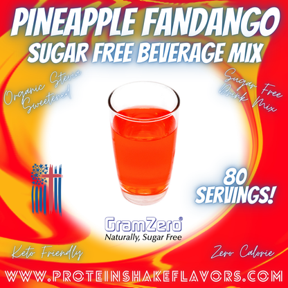 Sugar Free Drink Mix: PINEAPPLE FANDANGO 🪅 Zero Calorie Beverage