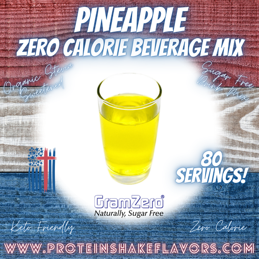 Sugar Free Drink Mix: PINEAPPLE 🍍 Zero Calorie Beverage