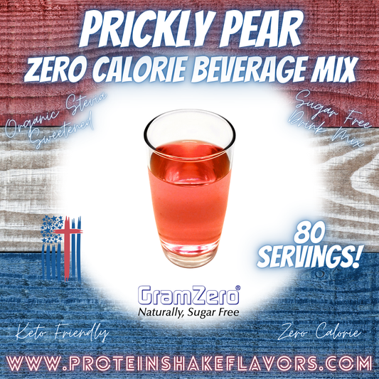 Sugar Free Drink Mix: PRICKLY PEAR 🌵 Zero Calorie Beverage