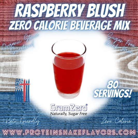 Sugar Free Drink Mix: RASPBERRY BLUSH 😊 Zero Calorie Beverage