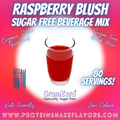 Sugar Free Drink Mix: RASPBERRY BLUSH 😊 Zero Calorie Beverage