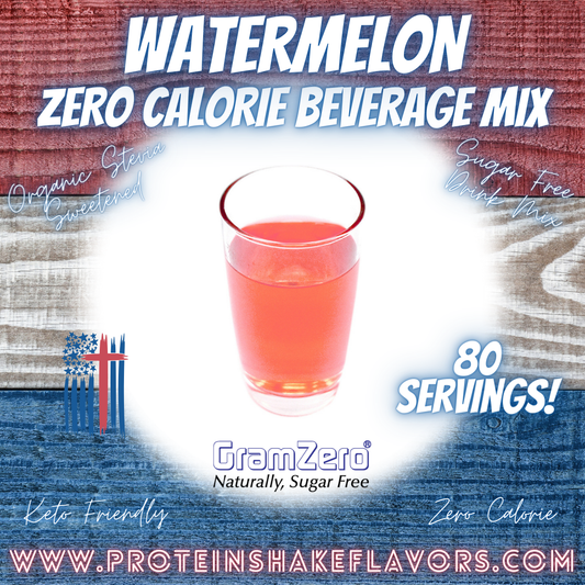 Sugar Free Drink Mix: WATERMELON 🍉 Zero Calorie Beverage