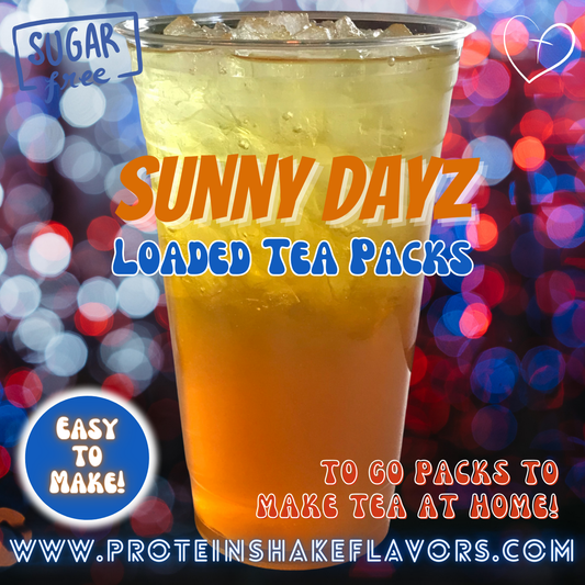 Loaded Tea Powder Mix Packets: Sunny Dayz 🌞