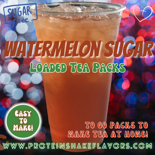 Loaded Tea Powder Mix Packets: Watermelon Sugar 🍉