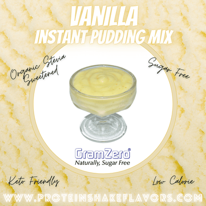 VANILLA Sugar Free Pudding Mix 🍮 Protein Shake Flavor